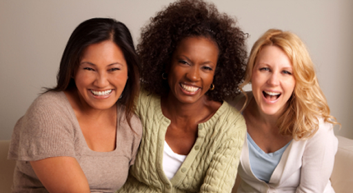 3 GIRLS LAUGHING